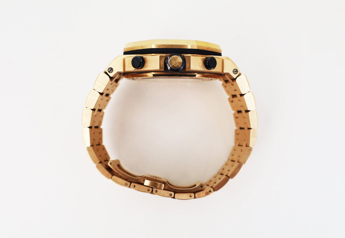 Audemars Piguet Royal Oak Offshore Champagne 42mm Rose Gold 26470OR.OO.1000OR.01 - Luxury Time NYC