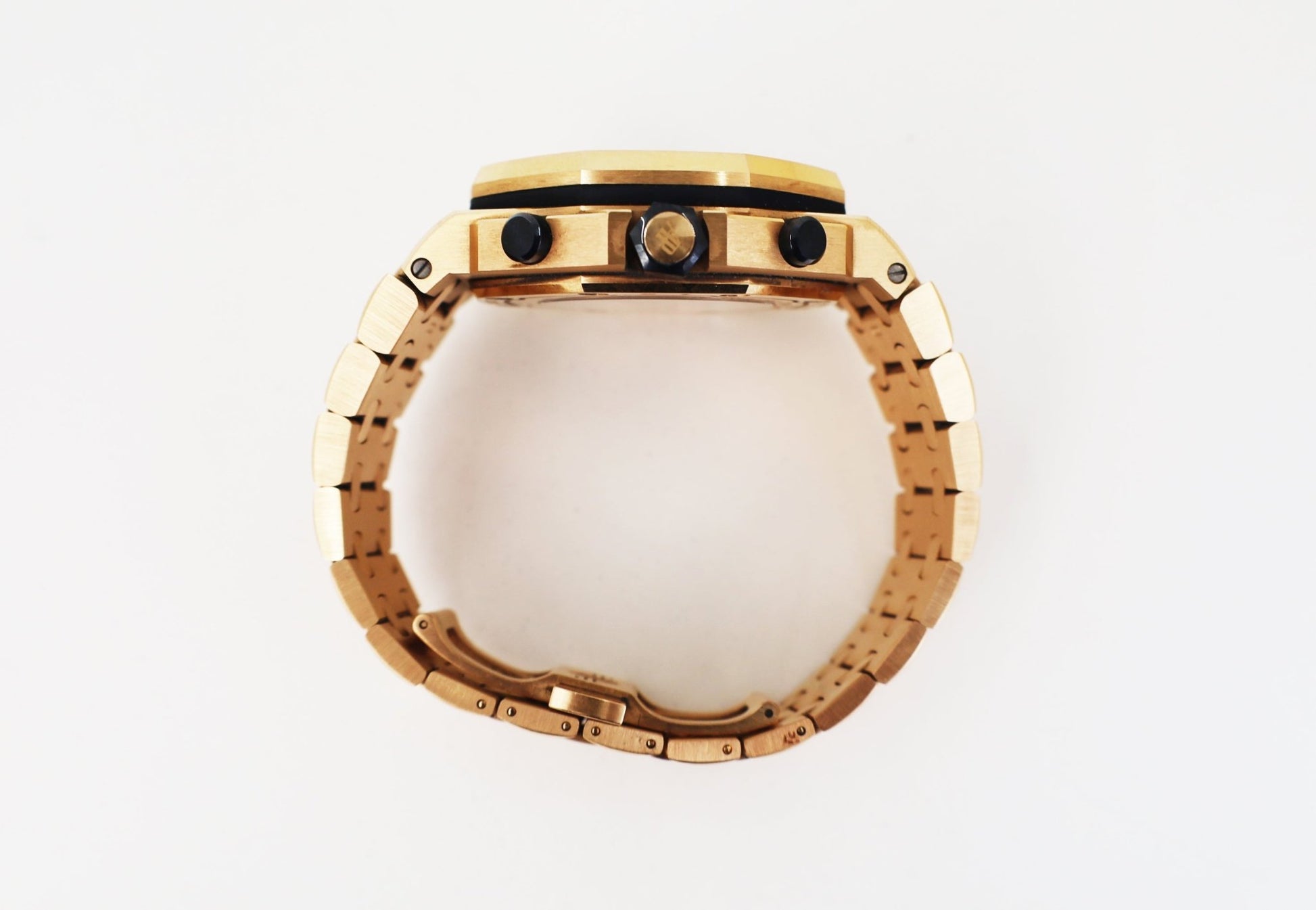 Audemars Piguet Royal Oak Offshore Champagne 42mm Rose Gold 26470OR.OO.1000OR.01 - Luxury Time NYC