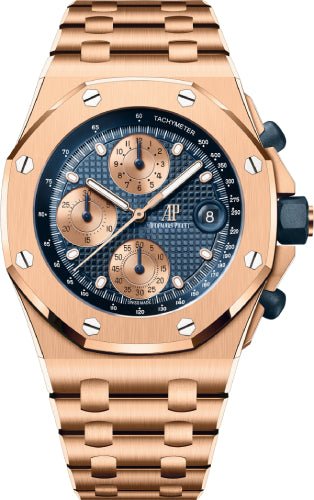 Audemars Piguet Royal Oak Offshore Chronograph 42mm 26238OR.OO.2000OR.01 Blue Dial - Luxury Time NYC
