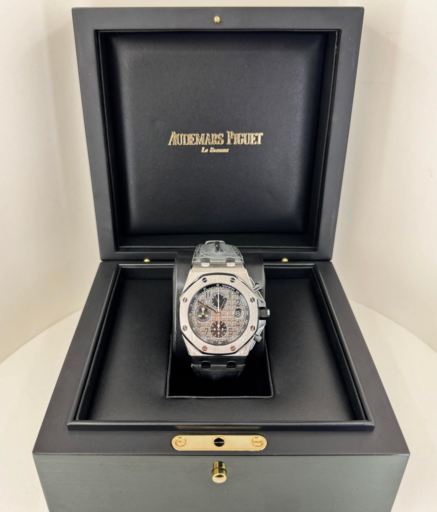 Audemars Piguet Royal Oak Offshore Chronograph 42mm Slate Dial Watch - 26470ST.OO.A104CR.01 - Luxury Time NYC