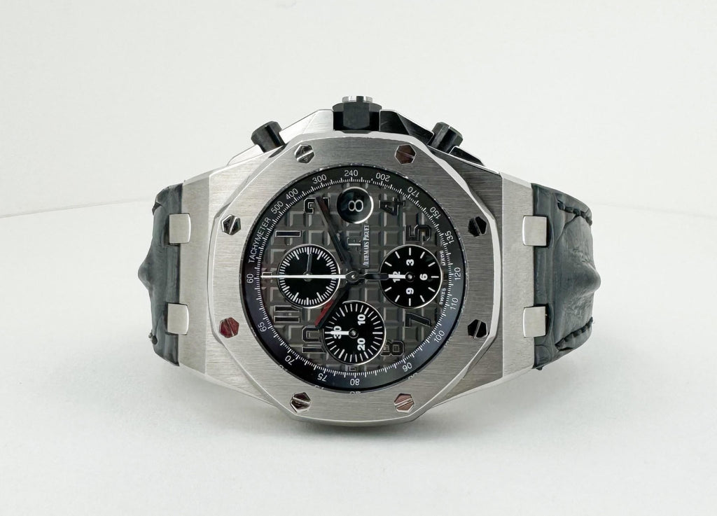 Audemars Piguet Royal Oak Offshore Chronograph 42mm Slate Dial Watch - 26470ST.OO.A104CR.01 - Luxury Time NYC