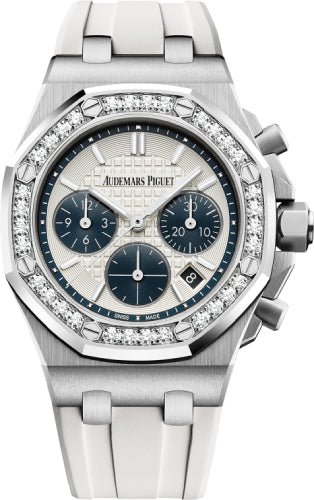 Audemars Piguet Royal Oak Offshore Chronograph Stainless Steel 37mm Diamond Bezel | 26231ST.ZZ.D010CA.01.A - Luxury Time NYC