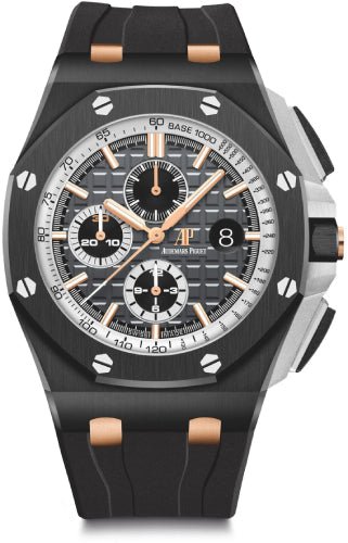 Audemars Piguet Royal Oak Offshore "Pride of Germany" 44mm Black Ceramic - 26415CE.OO.A002CA.01 - Luxury Time NYC