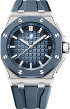 Load image into Gallery viewer, Audemars Piguet Royal Oak Offshore Selfwinding 43mm Stainless Steel/Blue Rubber Bezel 15605SK.OO.A350CA.01 - Luxury Time NYC