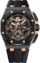 Load image into Gallery viewer, Audemars Piguet Royal Oak Offshore Tourbillon Chronograph 43mm Ceramic/Pink Rose Gold | 26622CE.OO.D002CA.02 - Luxury Time NYC