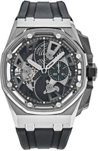 Load image into Gallery viewer, Audemars Piguet Royal Oak Offshore Tourbillon Chronograph Black Stainless Steel Rubber Manual 45mm - 26421ST.OO.A002CA.01 - Luxury Time NYC