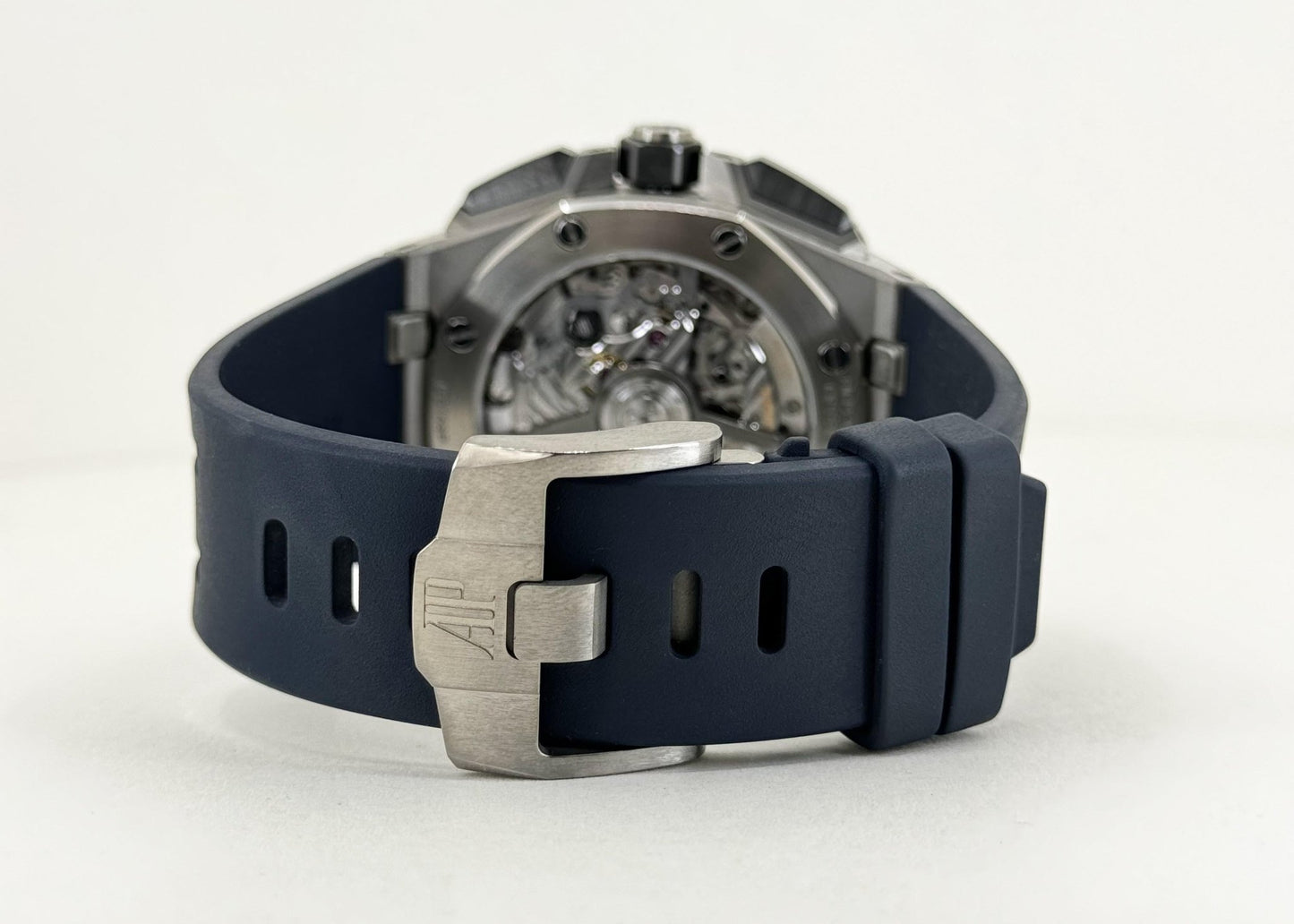 Audemars Piguet Royal Oak Offshore Watch Blue Dial 43mm-26420TI.OO.A027CA.01 - Luxury Time NYC