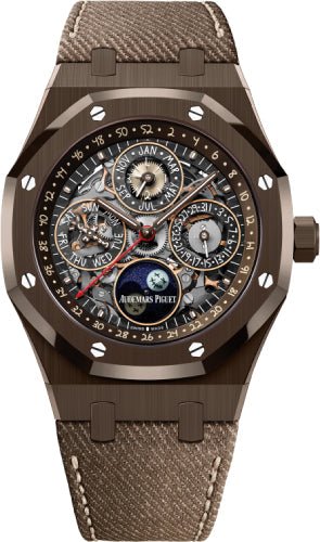 Audemars Piguet Royal Oak Openworked "Cactus Jack" Perpetual Calendar Ceramic 26585CM.OO.D301VE.01 - Luxury Time NYC