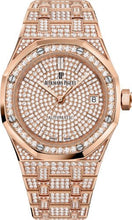 Load image into Gallery viewer, Audemars Piguet Royal Oak Rose Gold Diamond Pave 37mm | 15452OR.ZZ.1258OR.02 - Luxury Time NYC