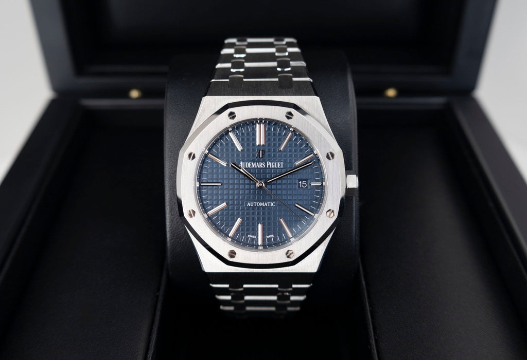 Ap royal oak 15400 blue dial best sale