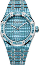 Load image into Gallery viewer, Audemars Piguet Royal Oak Selfwinding Blue Topaz 37mm &quot;50th Anniversary&quot; White Gold Blue Dial | 15554BC.TO.1274BC.01 - Luxury Time NYC