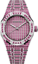 Load image into Gallery viewer, Audemars Piguet Royal Oak Selfwinding Pink Tourmaline 37mm &quot;50th Anniversary&quot; White Gold Pink Dial | 15554BC.TM.1274BC.01 - Luxury Time NYC