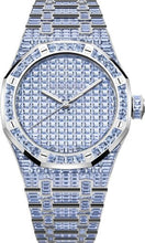 Load image into Gallery viewer, Audemars Piguet Royal Oak Selfwinding Tanzanite 41mm &quot;50th Anniversary&quot; White Gold Blue Violet Dial | 15514BC.TF.1284BC.01 - Luxury Time NYC