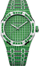 Load image into Gallery viewer, Audemars Piguet Royal Oak Selfwinding Tsavorite &quot;50th Anniversary&quot; 41mm White Gold Green Dial | 15514BC.TV.1284BC.01 - Luxury Time NYC