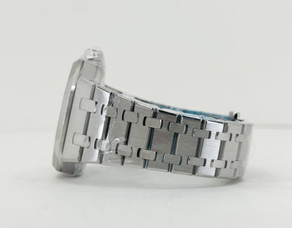 Audemars Piguet Royal Oak Selfwinding Watch - 41mm - Stainless Steel - Silver Dial - Calibre 3120-Silver Dial 41mm-15400ST.OO.1220ST.02 - Luxury Time NYC