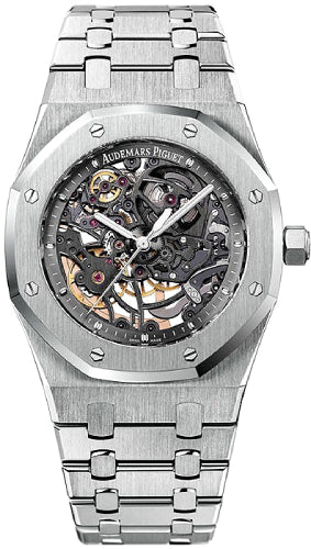 Audemars Piguet Royal Oak Openworked Selfwinding 39mm Black Skeleton Stainless Steel - 15305ST.OO.1220ST.01