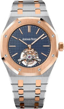 Load image into Gallery viewer, Audemars Piguet Royal Oak Tourbillon 41mm Extra - Thin Blue Index Rose Gold Stainless Steel Hand - Wound - 26517SR.OO.1220SR.01 - Luxury Time NYC