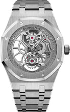 Load image into Gallery viewer, Audemars Piguet Royal Oak Tourbillon 41mm Extra - Thin Openworked Rhodium Stainless Steel Hand - Wound - 26518ST.OO.1220ST.01 - Luxury Time NYC