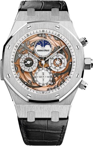 Audemars Piguet Royal Oak Tourbillon 44mm Chronograph Titanium | 26347TI.GG.D004CA.02 - Luxury Time NYC