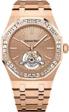 Load image into Gallery viewer, Audemars Piguet Royal Oak Tourbillon Extra - Thin 41mm Tapisserie Index Diamond Bezel Rose Gold | 26514OR.ZZ.1220OR.01 - Luxury Time NYC