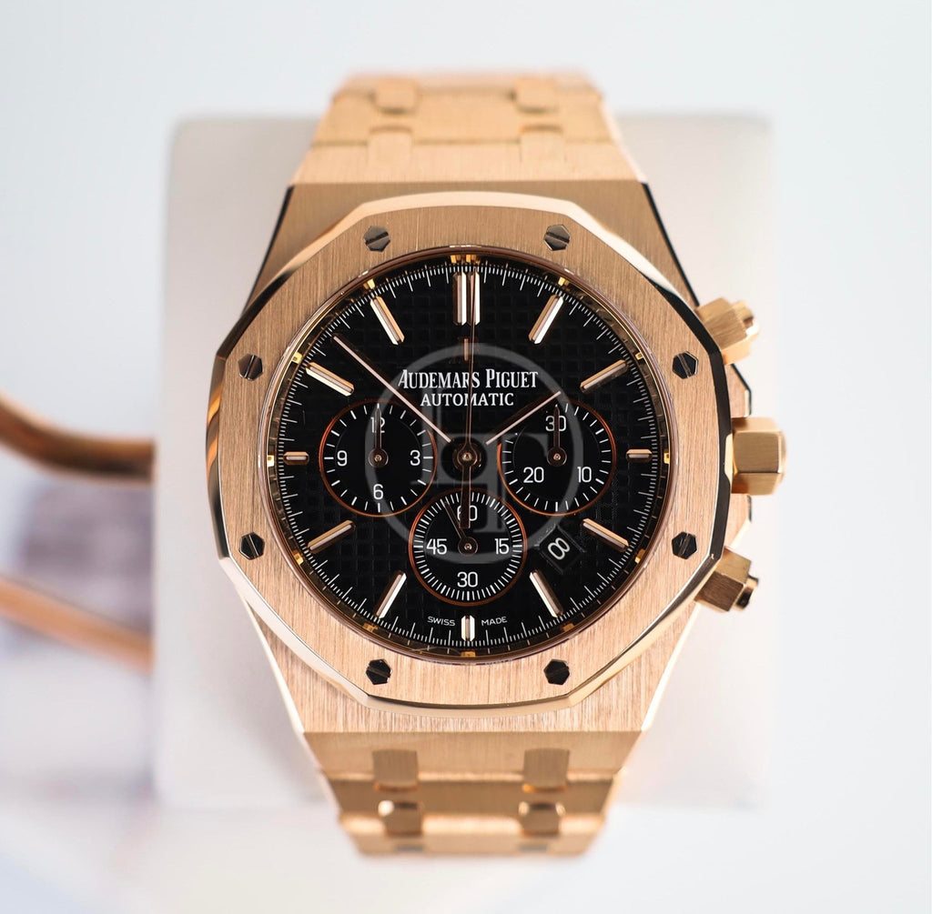 Audemars Piguet Royal Oak Watch - Black Index Dial 41mm - 26320OR.OO.1220OR.01 - Luxury Time NYC