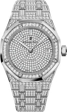 Load image into Gallery viewer, Audemars Piguet Royal Oak White Gold Diamond Pave 37mm | 15452BC.ZZ.1258BC.01 - Luxury Time NYC