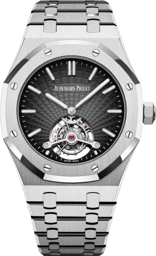 Audemars Piguet Tourbillon Extra - Thin 41mm White Gold Grey Dial | 26522BC.OO.1220BC.01 - Luxury Time NYC