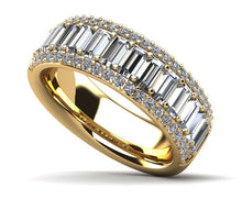 Load image into Gallery viewer, Baguette Brilliance Diamond Ring with 2.16 ct.(finished) 4x2mm, 1.2mm - Luxury Time NYC