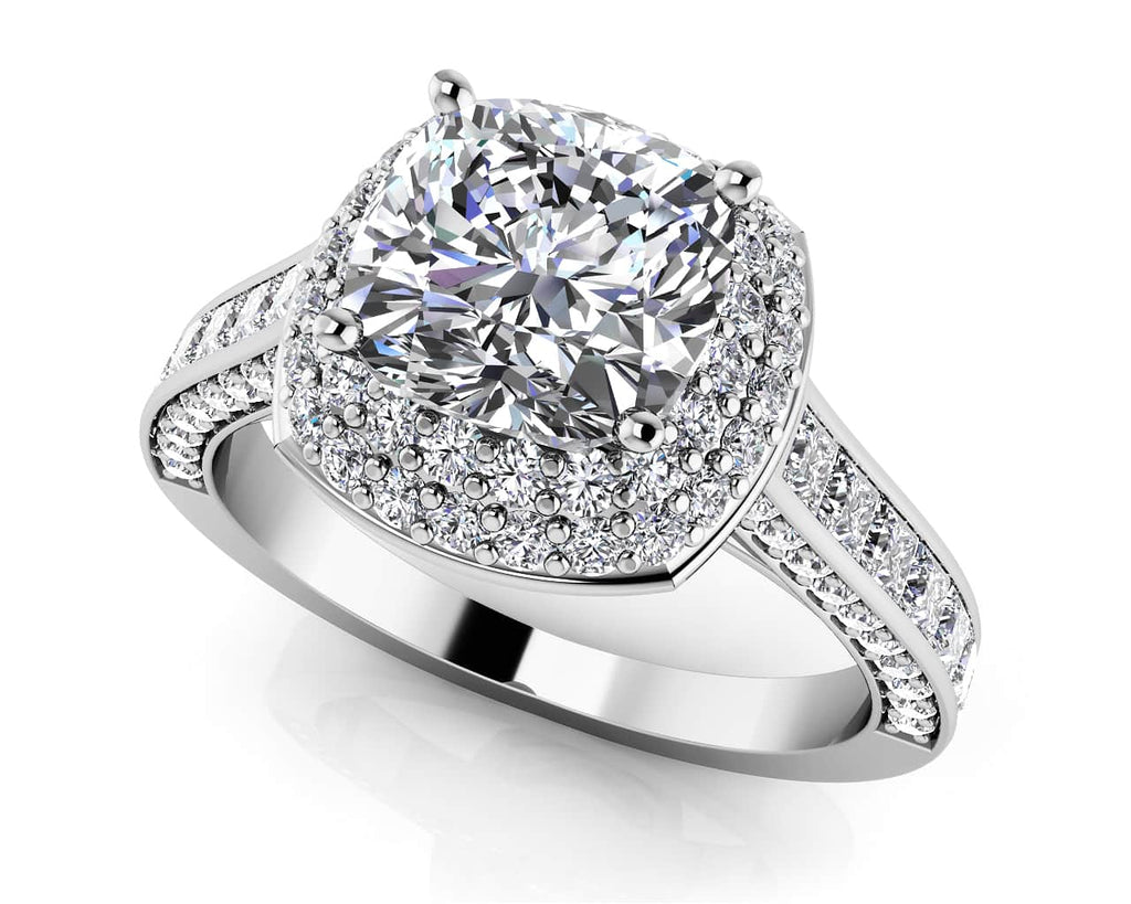 Beginning Journey Diamond Engagement Ring with 1.56 ct. (0.50 ct. center diamond) - Luxury Time NYC