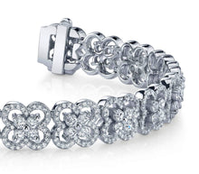 Load image into Gallery viewer, Blossoming Beauty Diamond Bracelet with 5.06 ct.(finished) 1mm, 1.8mm - Luxury Time NYC