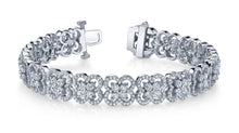 Load image into Gallery viewer, Blossoming Beauty Diamond Bracelet with 5.06 ct.(finished) 1mm, 1.8mm - Luxury Time NYC