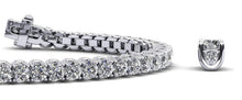 Load image into Gallery viewer, Boundless Brilliance Diamond Tennis Bracelet with 3.27 ct.(finished) 1mm, 2mm - Luxury Time NYC