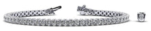 Load image into Gallery viewer, Boundless Brilliance Diamond Tennis Bracelet with 6.78 ct.(finished) 1.2mm, 3mm - Luxury Time NYC