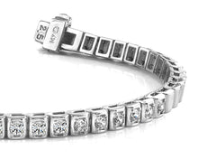 Load image into Gallery viewer, Box Link Diamond Bracelet with 0.53 ct.(finished) 2.25mm - Luxury Time NYC