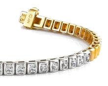 Load image into Gallery viewer, Box Link Diamond Bracelet with 0.53 ct.(finished) 2.25mm - Luxury Time NYC