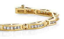 Load image into Gallery viewer, Bridge Link Diamond Bracelet with 1.98 ct.(finished) 2mm - Luxury Time NYC