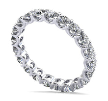 Load image into Gallery viewer, Brilliant U Shape Diamond Eternity Diamond Ring with 1.07 ct.(finished) 2.25mm - Luxury Time NYC