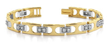 Load image into Gallery viewer, Buckle Link Diamond Bracelet with 1.70 ct.(finished) 2.75mm - Luxury Time NYC