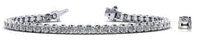 Load image into Gallery viewer, Captivating Shimmer Diamond Tennis Bracelet with 1.91 ct.(finished) 2mm - Luxury Time NYC