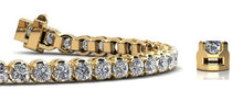 Load image into Gallery viewer, Captivating Shimmer Diamond Tennis Bracelet with 1.91 ct.(finished) 2mm - Luxury Time NYC