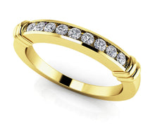 Load image into Gallery viewer, Channel Belt Diamond Band In Diamond with 0.18 ct.(finished) 1.6mm - Luxury Time NYC