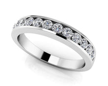 Load image into Gallery viewer, Channel Diamond Band In Diamond with 0.26 ct.(finished) 1.75mm - Luxury Time NYC