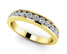 Load image into Gallery viewer, Channel Diamond Band In Diamond with 0.26 ct.(finished) 1.75mm - Luxury Time NYC