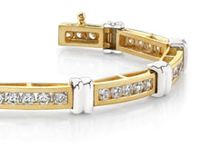 Load image into Gallery viewer, Channel Set Diamond Bracelet with 1.50 ct.(finished) 2mm - Luxury Time NYC