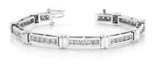 Load image into Gallery viewer, Channel Set Diamond Bracelet with 1.50 ct.(finished) 2mm - Luxury Time NYC