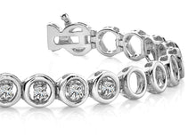 Load image into Gallery viewer, Circle Link Diamond Bracelet with 0.78 ct.(finished) 3.25mm - Luxury Time NYC