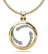 Load image into Gallery viewer, Circle Of Love Diamond Pendant with 0.25 ct.(finished) - Luxury Time NYC