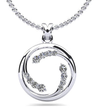 Load image into Gallery viewer, Circle Of Love Diamond Pendant with 0.25 ct.(finished) - Luxury Time NYC