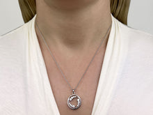 Load image into Gallery viewer, Circle Of Love Diamond Pendant with 0.25 ct.(finished) - Luxury Time NYC