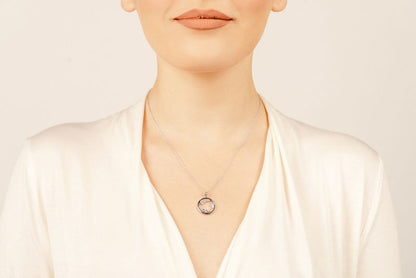 Circle Of Love Diamond Pendant with 0.25 ct.(finished) - Luxury Time NYC